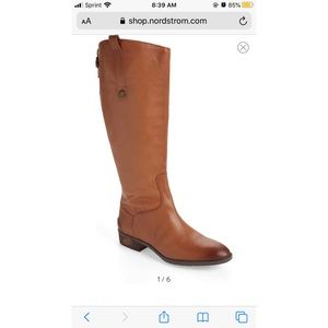 Brown riding boots - Size 7.5